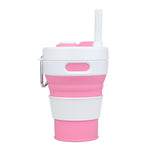 Reusable Portable Sip-and-Go Collapsible Cup