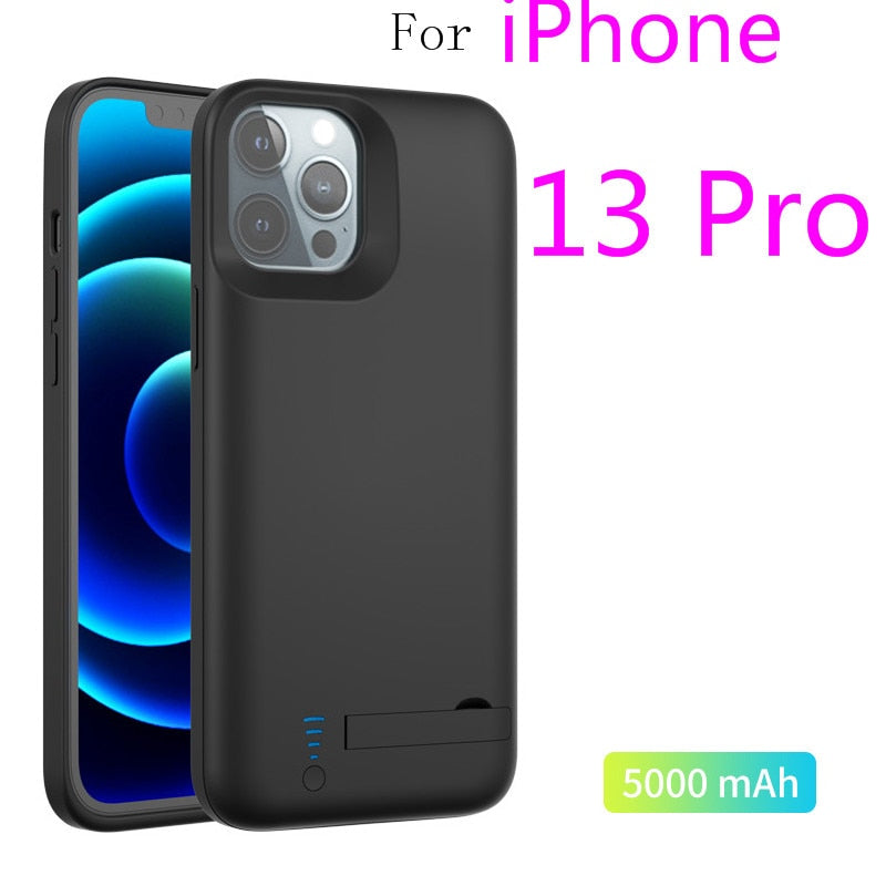 Battery Booster Smart Power Bank iPhone Case