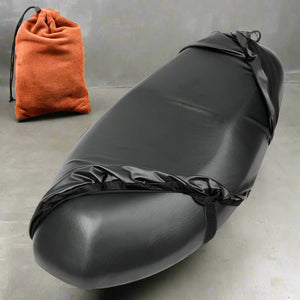 Ultra Stretch Fit Leather Motorcycle Seat Cover - Image 0