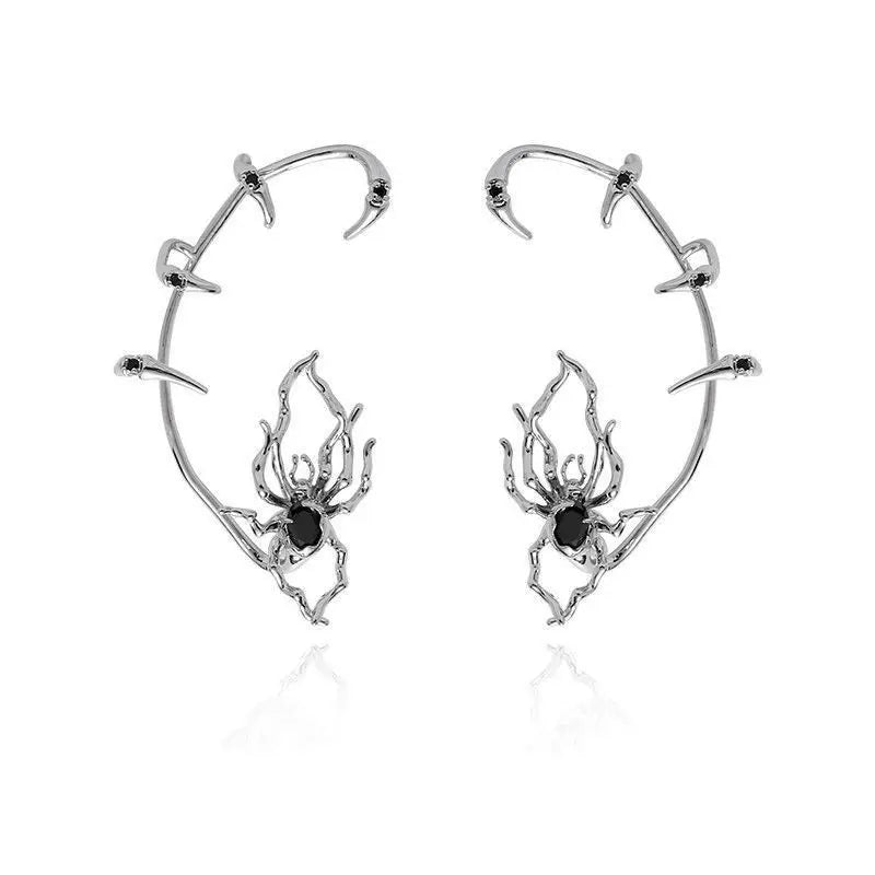 Gothic Spider Web Earring - Image 7