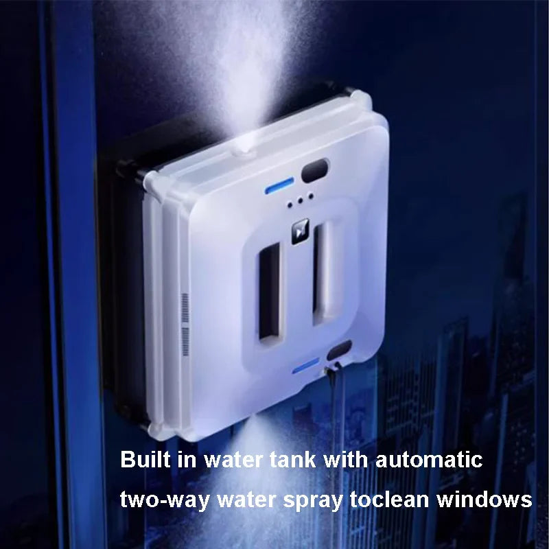 Dual Spray Smart Remote Control Window Cleaner Robot