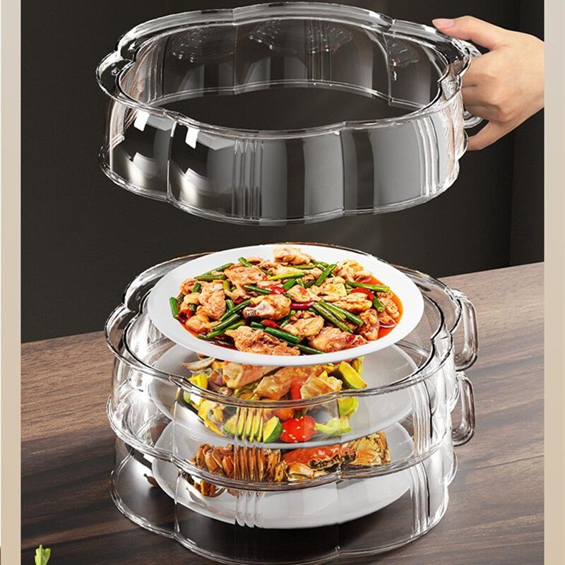 Heat Protector Stackable Food Cover - Image 4