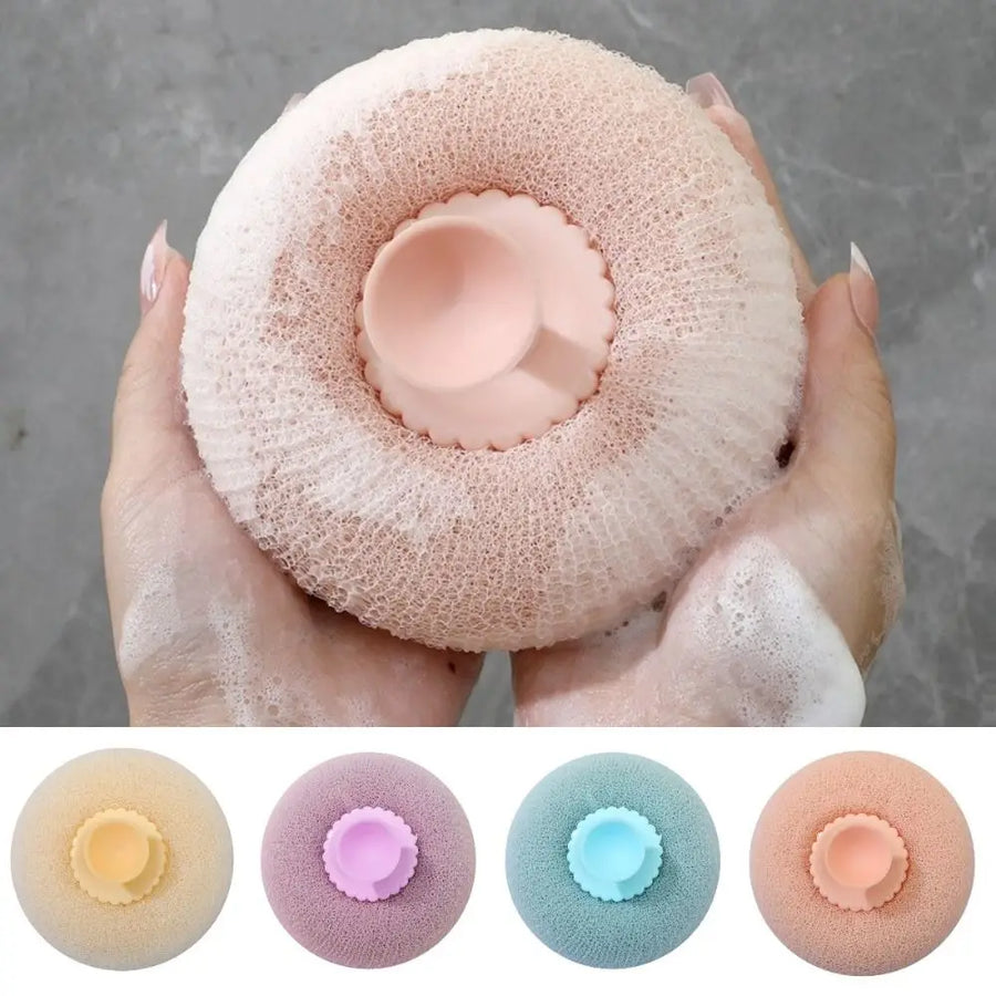 Wall Suction Soft Durable Bath Massage Brush - Image 4