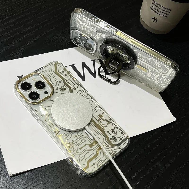 Machine Clock Magsafe iPhone Case - Image 5