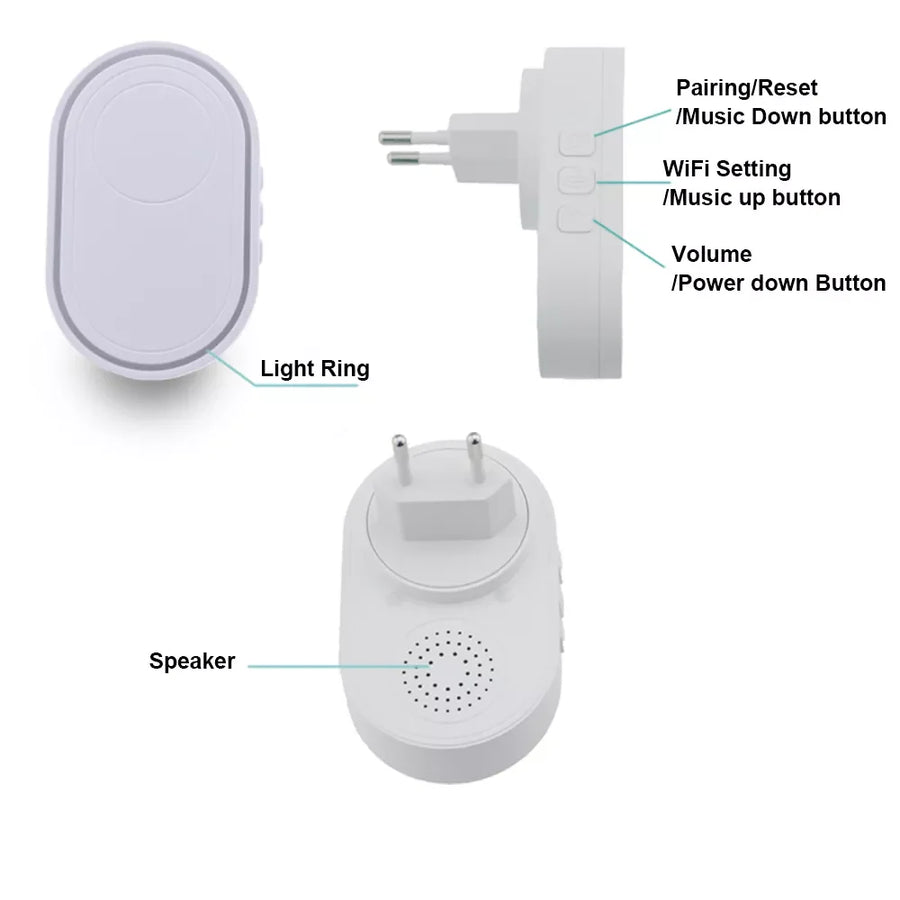 WiFi SOS Elderly Safe Signal Alarm Bracelet - Image 2