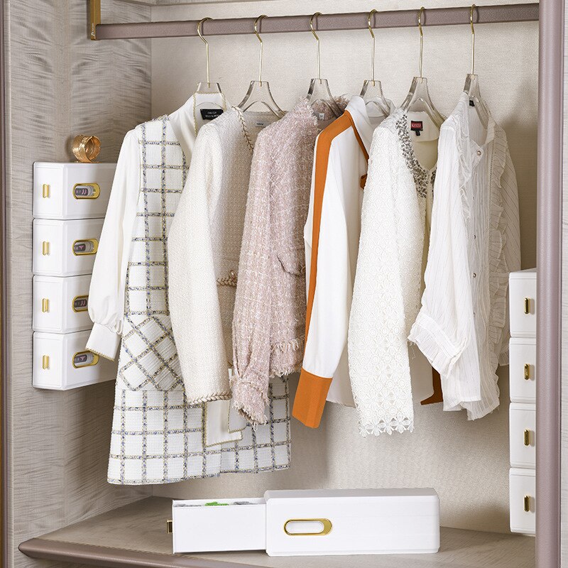 Wall-Mounted Cabinet Cloth Organizer Drawer - Image 2