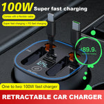 Smart Ride Retractable Car Fast Charger