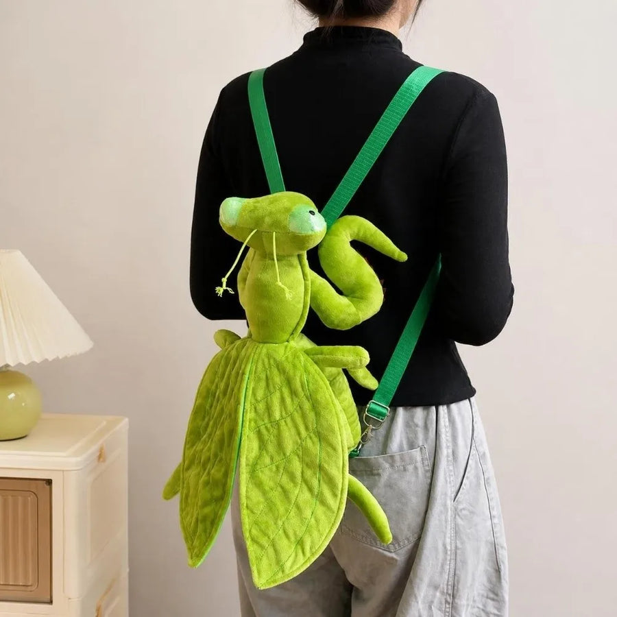 Mochila de Peluche Mantis on the Move