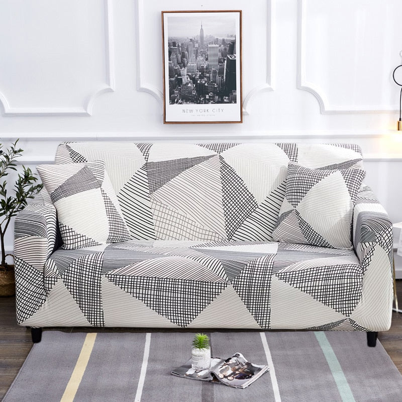 Modern Non-slip Colorful Elastic Sofa Cover - Image 16