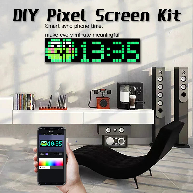 Pixel Art LED Home Decor Smart Display