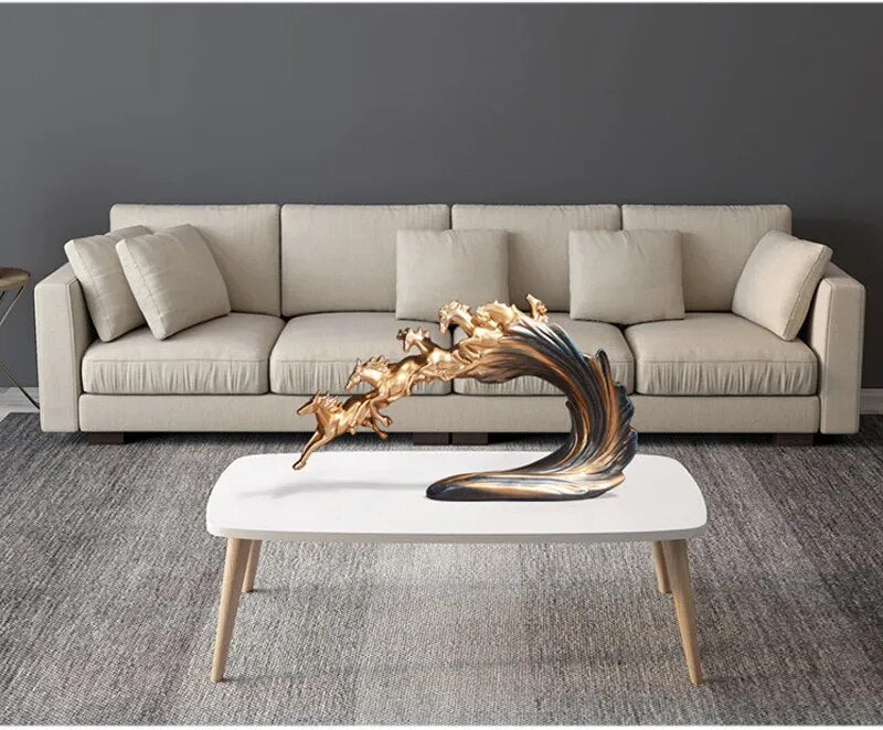 Nordic Luxury Galloping Horse Home Decoration - Image 6