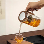 One-Click Magnetic Switch Tea Separation Teapot