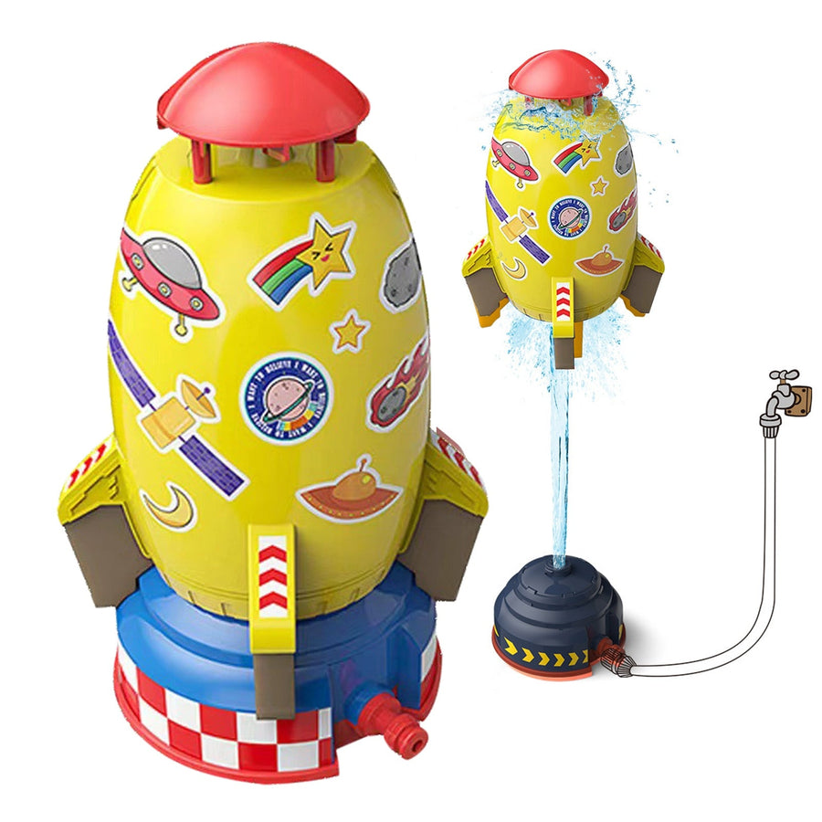 Water Spray Space Rocket Launcher Kids Toy - Image 6