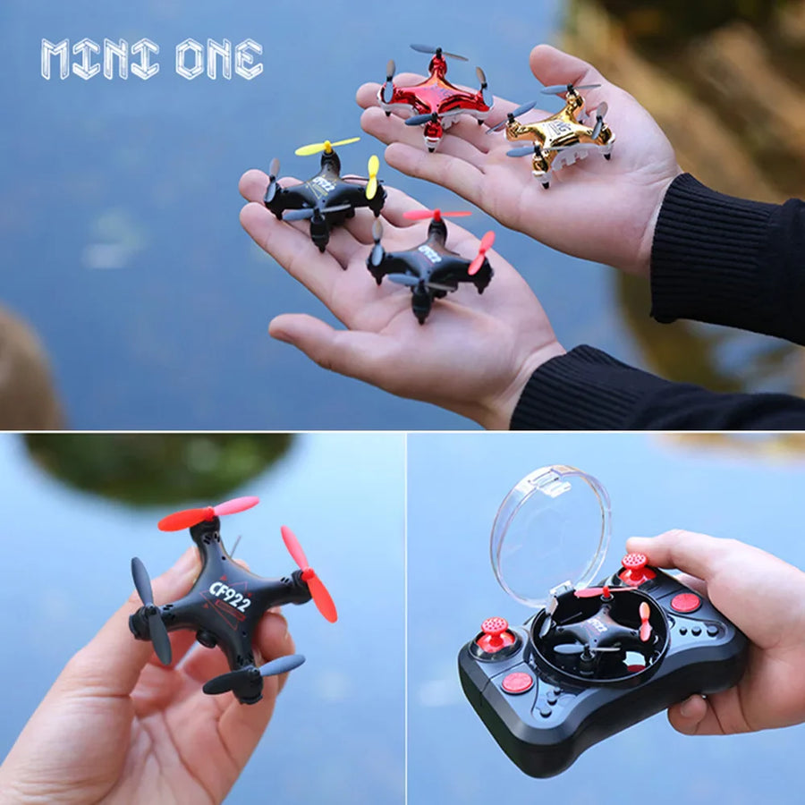 Ultra Fun Mini Remote Control Adventure-Ready Drone - Image 1