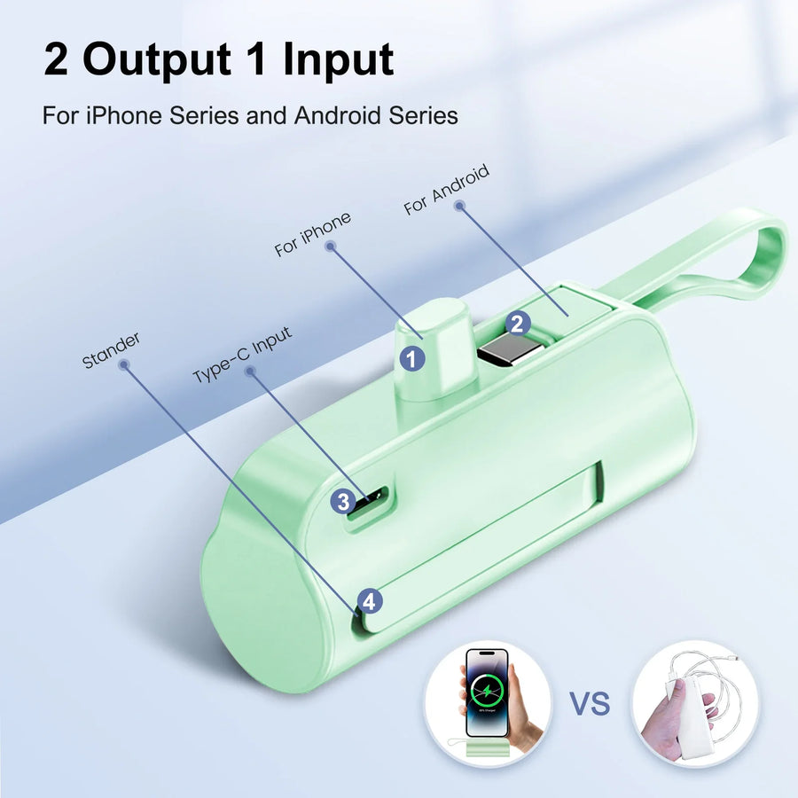 Ready-to-Go Mini Portable Powerbank - Image 3