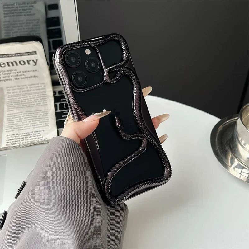 Snake Wrap Retro Phone Case - Image 10