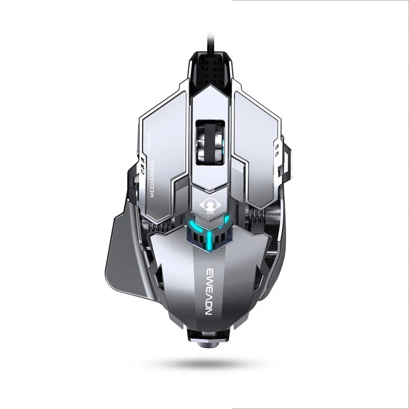 Ergonomic RGB Mechanical Metal Wired Gaming Mouse · Mavigadget
