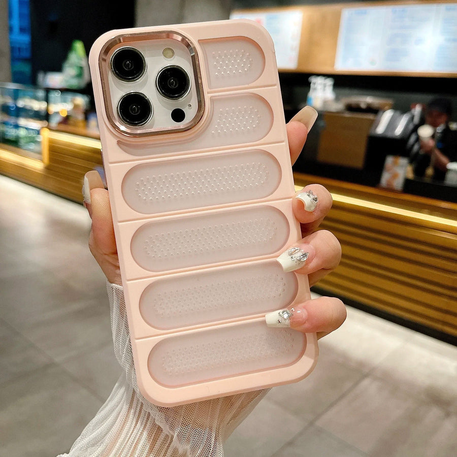 Heat Dissipation Protective Breathable Mesh Phone Case - Image 9