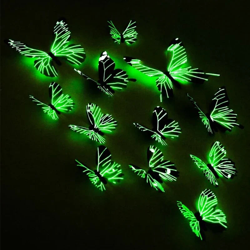 3D Wall Art Magical Luminous Butterfly - Image 4