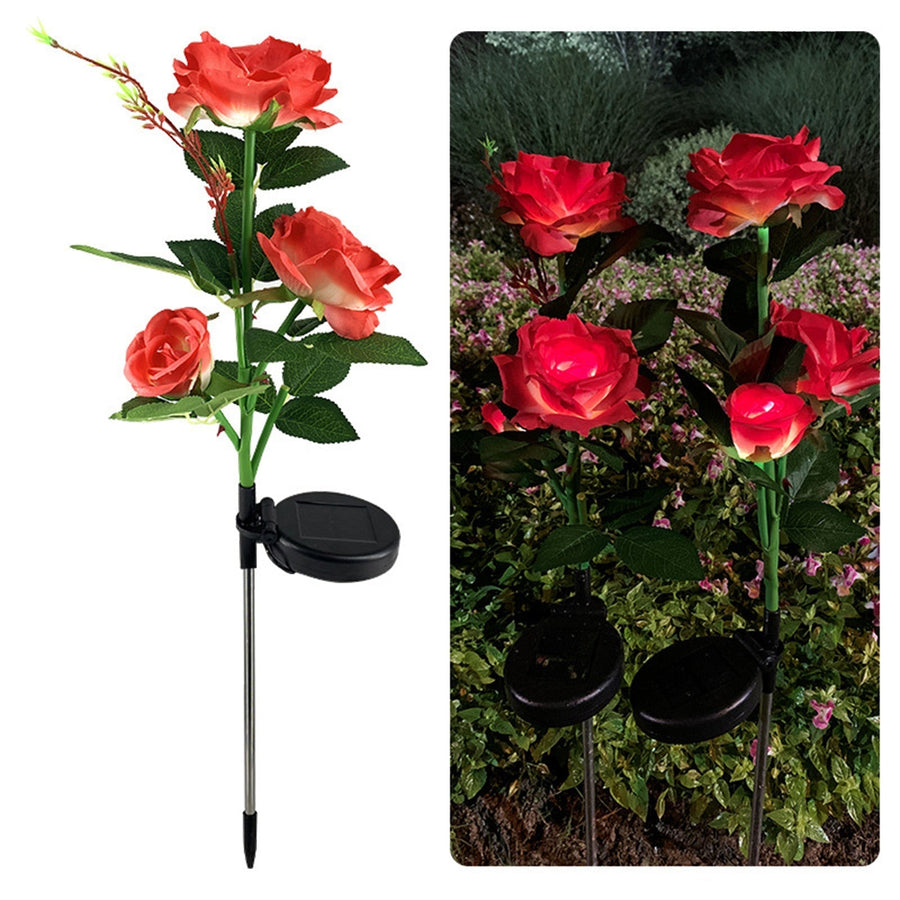 LED Solar Rose Decorative Light - Image 8