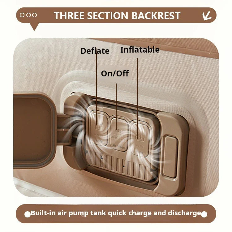 Inflatable Comfy Outdoor Lazy Lounge Sofa - Image 3