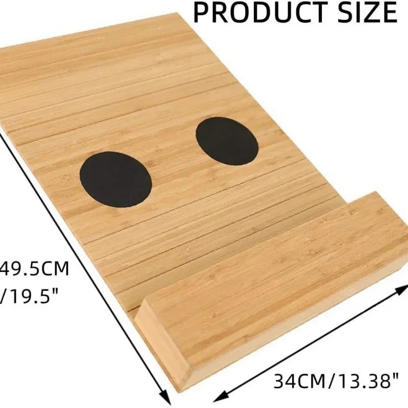 Minimalist Bamboo Sofa Armrest Organizer - Image 6