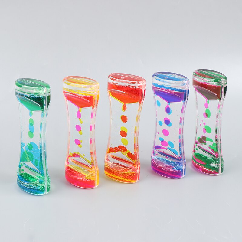 Sand Serenity Relaxing Liquid Motion Hourglass - Image 0