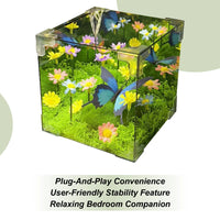 LED Butterfly Garden Cube Night Light Decor - Image 5