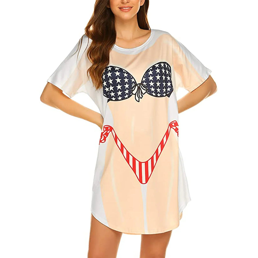 Robe T-shirt Bikini Body Done