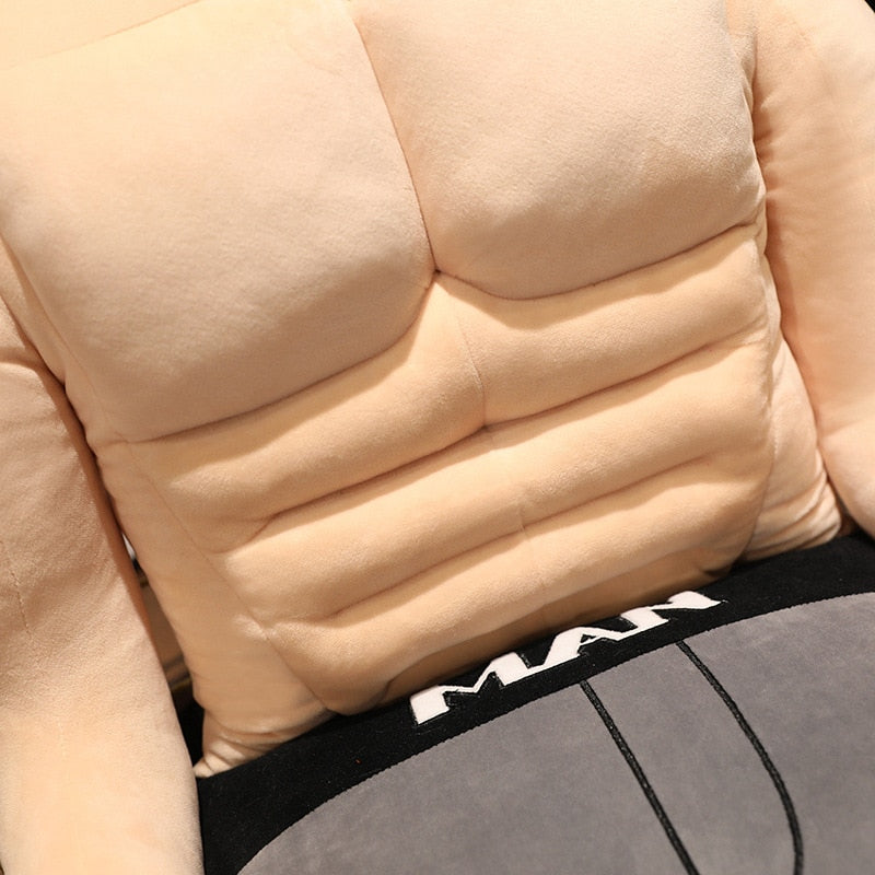 Muscle Man Strong Cuddly Body Pillow Cushion - Image 4