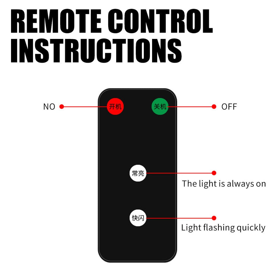 Road Laser Remote Control Car Alert Lighting System - Image 6