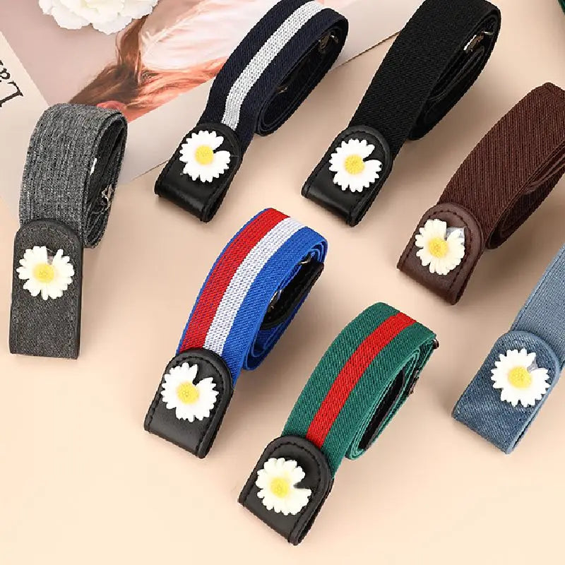 Chic Elastic Buckleless Women Elastic Belt - Image 2
