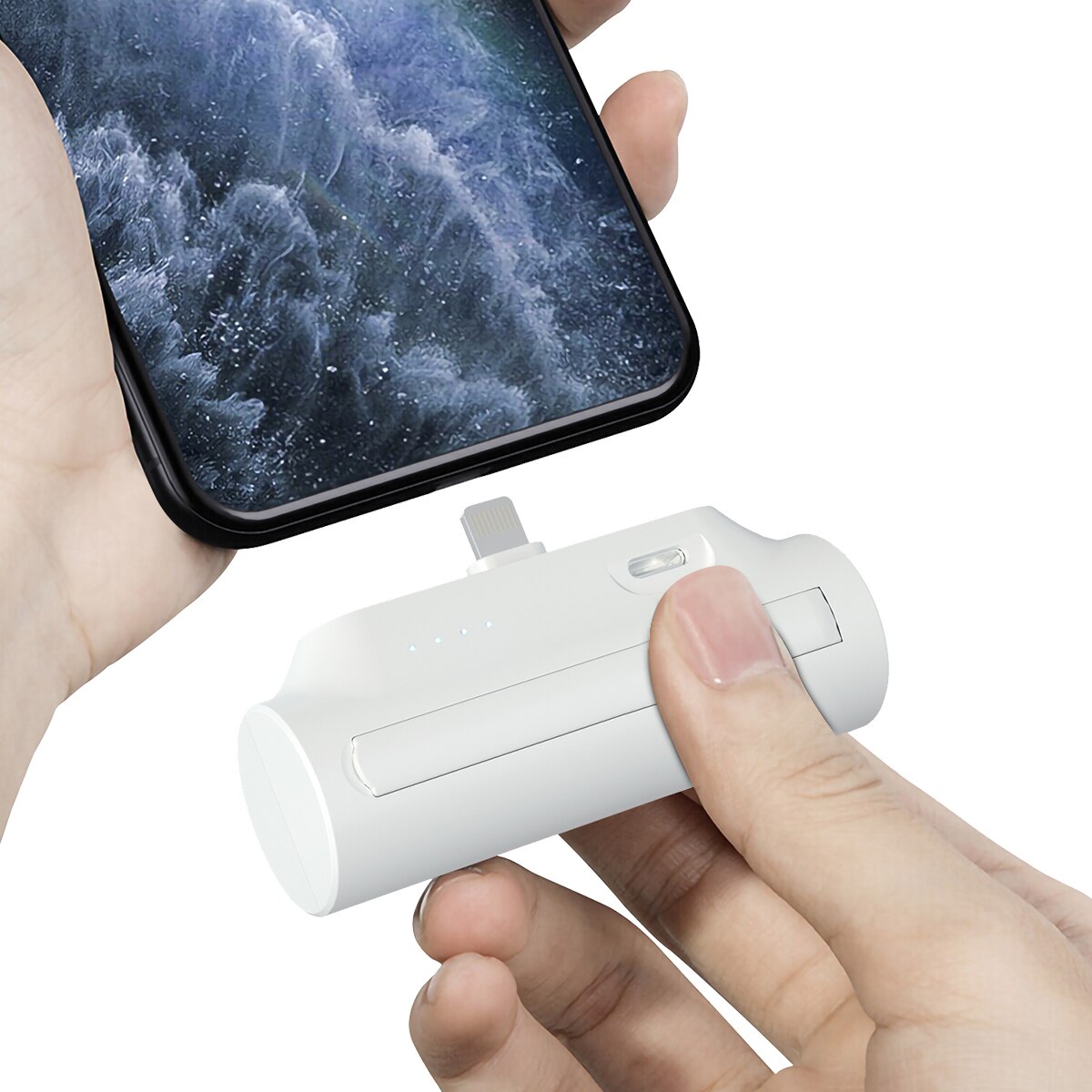 Pocket Power Mini Power Bank Phone Holder