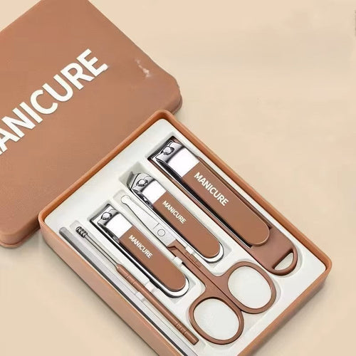 Professional Nail Manicure Stainless Steel Tool Set - Image 0