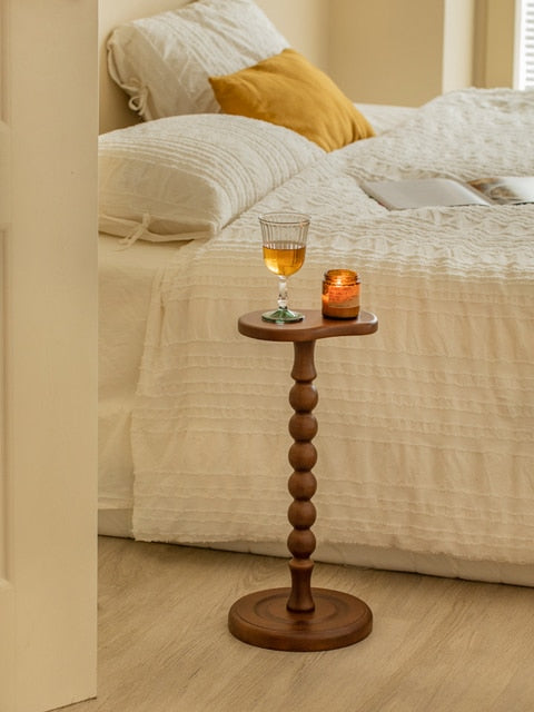 Medieval Time Solid Wood Mini Coffee Table - Image 6