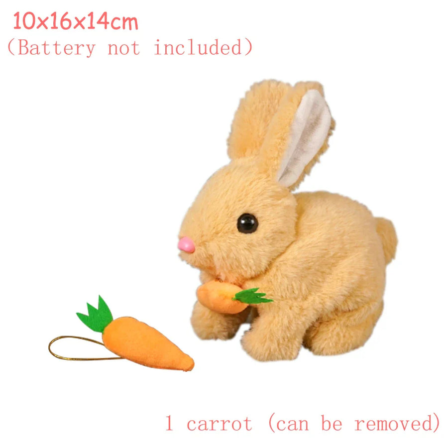 Carrot Munching Interactive Bunny Plush Toy - Image 5