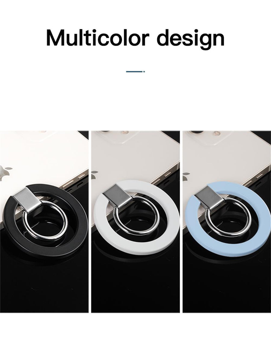 Adjustable Metal Magnetic Phone Holder Ring - Image 7