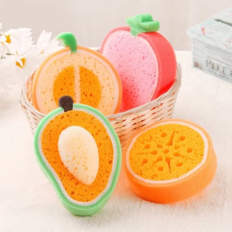 Fruit Shaped Kitchen Dish Cleaning Sponge - Image 4