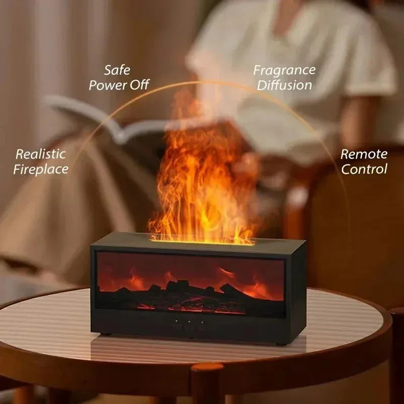 Fireplace Flame Mist Humidifier - Image 4