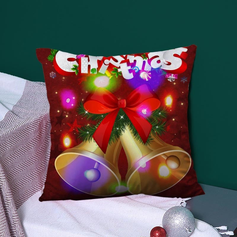 Christmas Series LED Pillow Case