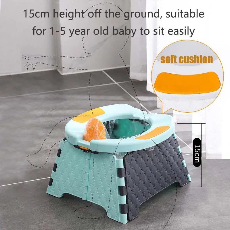 Foldable Kids Easy Potty Training Seat - Image 3