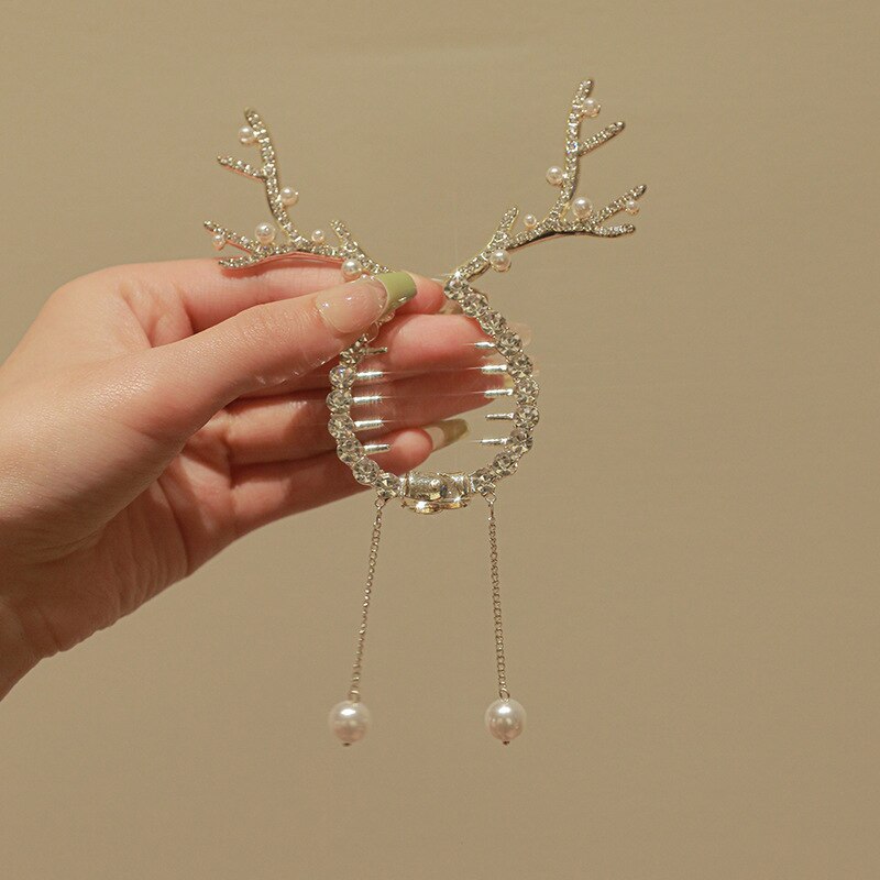 Romance Antler Ponytail Holder Hair Clip