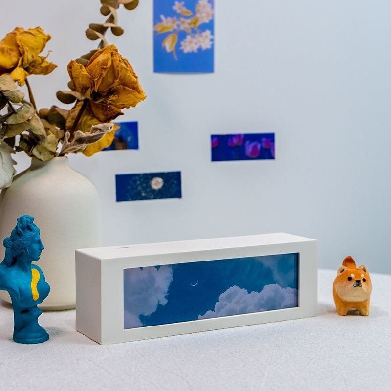 LED Cloudy Sky Rechargeable Night Lamp - Image 4