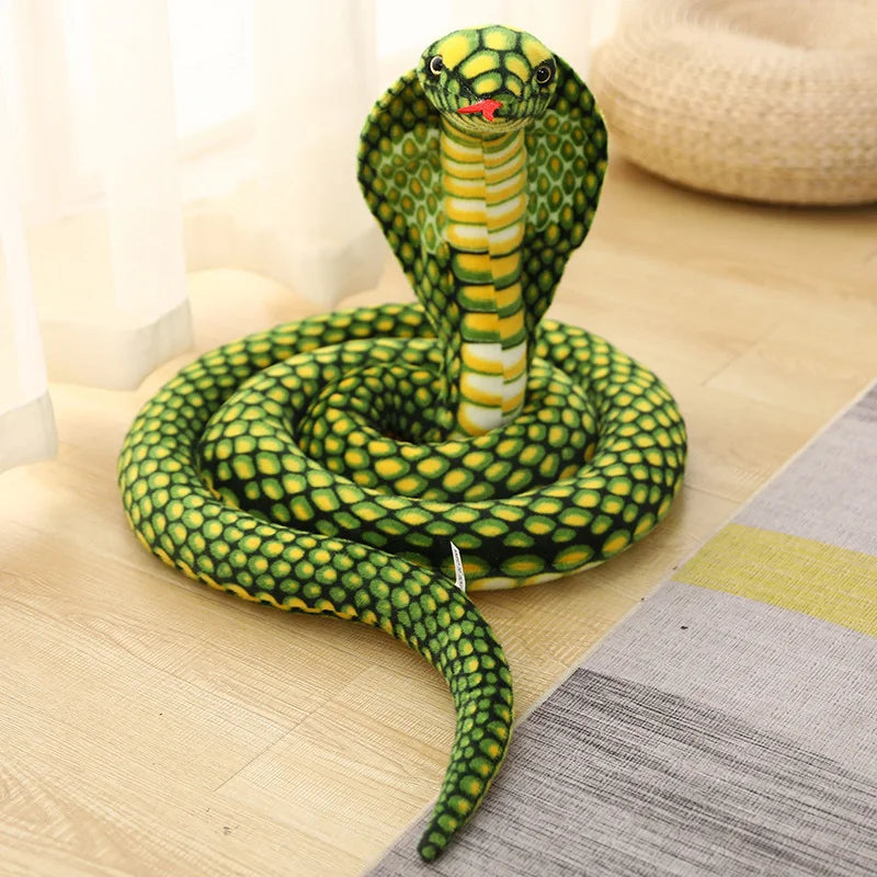Colorful Cobra Plush Toy - Image 7