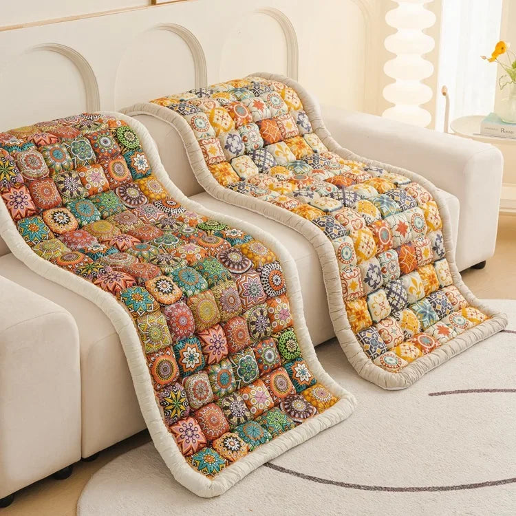 Bohemian Style Cushion Cotton Couch Pad - Image 1
