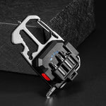 Mini LED Flashlight Screwdriver Keychain Tool