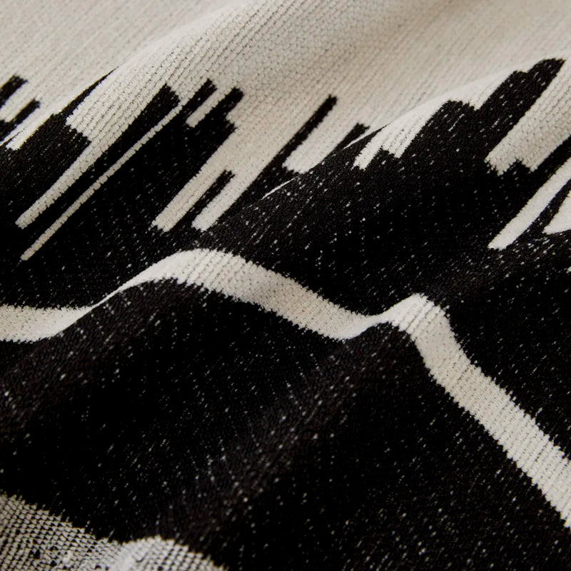 Geometric Lines Sofa Throw Cover Blanket - Image 3