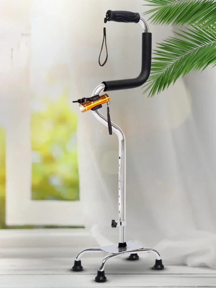 Easy Balance Adjustable Senior Walking Assist Stick - Image 5