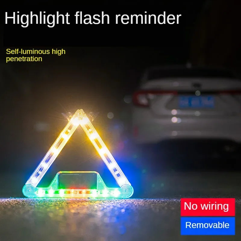 Solar LED Strobe Emergency Light Anti-Collision Warning Lamp - Image 5
