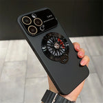 Rotation Heat Camera Protection iPhone Stand Phone Case